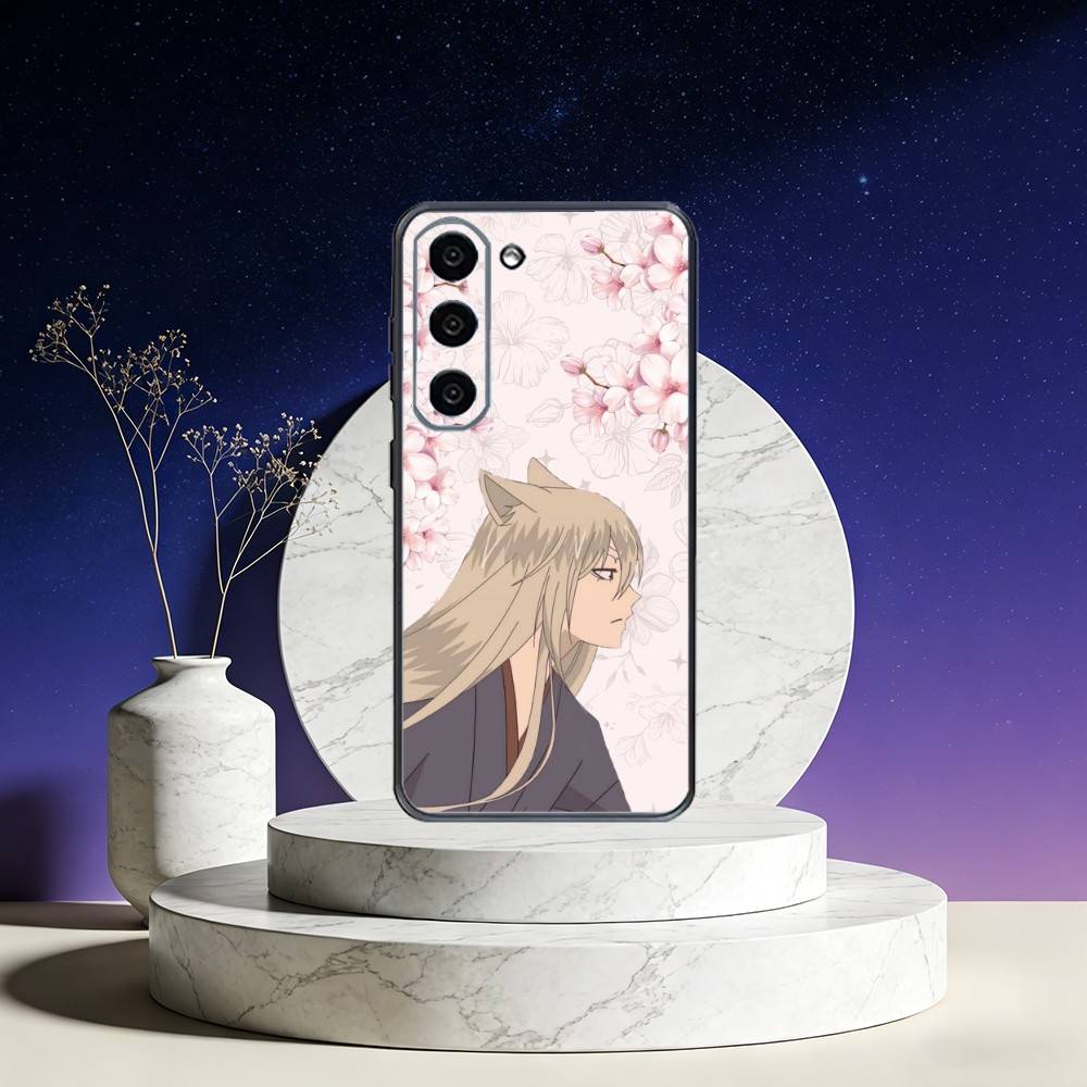 Чехол для телефона с рисунком Томоэ и Камисама из аниме Для Samsung Galaxy A73, A72, A71, A70, A53, A52, A51, Другие Мягкий черный чехол