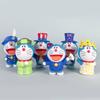 Model Doraemon Pvc Pack With Assembly For Office Desk Decor And Gift Giving