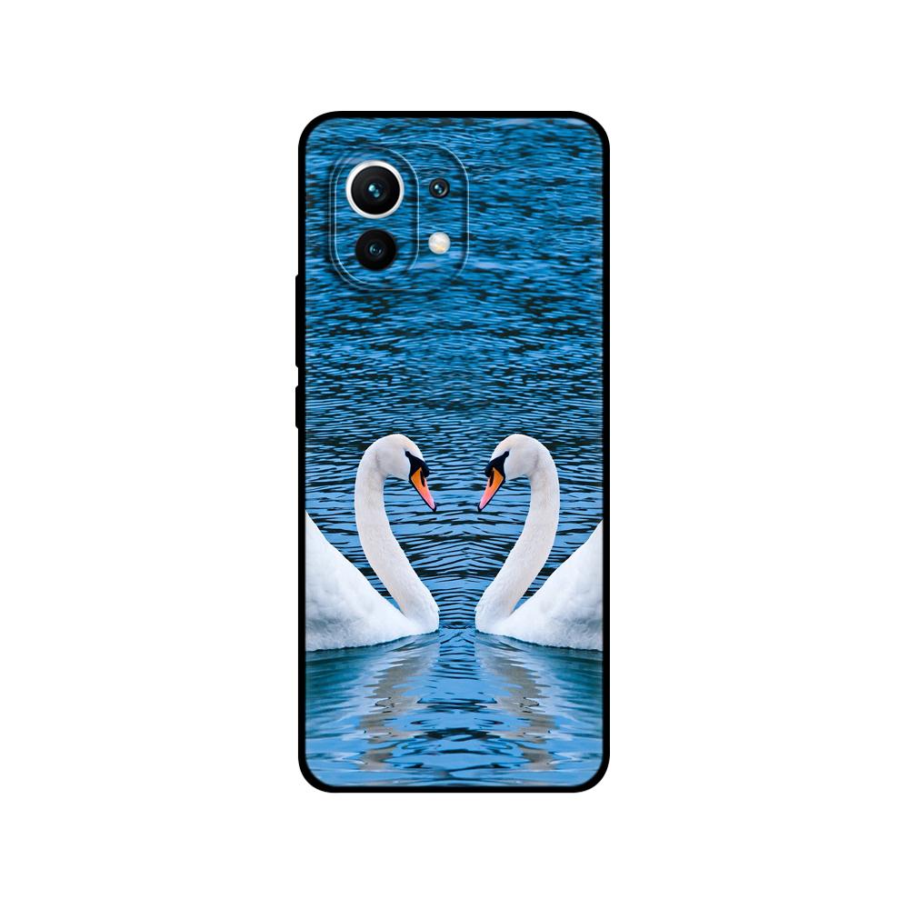 Для Xiaomi Ми 11 | Ми 11 Лайт 5G NE 4G | Задняя крышка корпуса Mi 11i для Xiaomi Mi 11 Ultra, силиконовый чехол, черный чехол из ТПУ