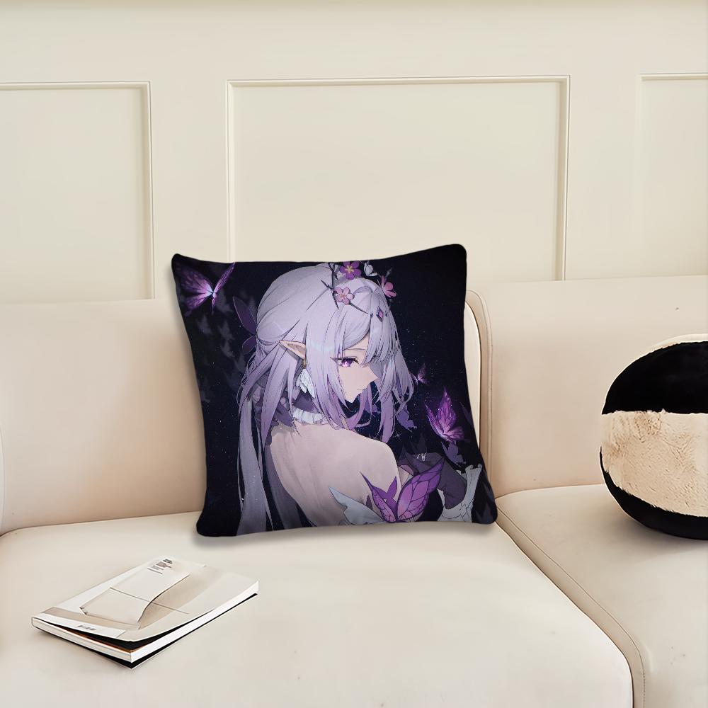 Игра Castorice Honkai Star Rail наволочка Подушка Комната Спальня Изголовье Диван Гостиная Спинка Подушка-чехол для сна