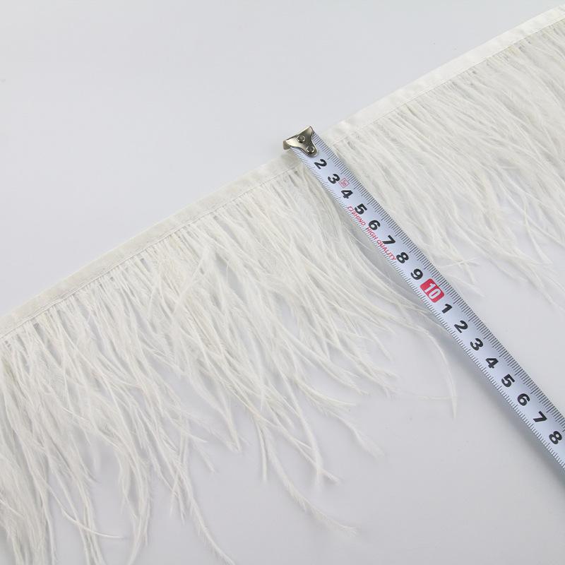Ostrich Hair Diy Jewelry Accessories Feathers Ostrich Feathers Clothes Cuffs Skirt Decoration