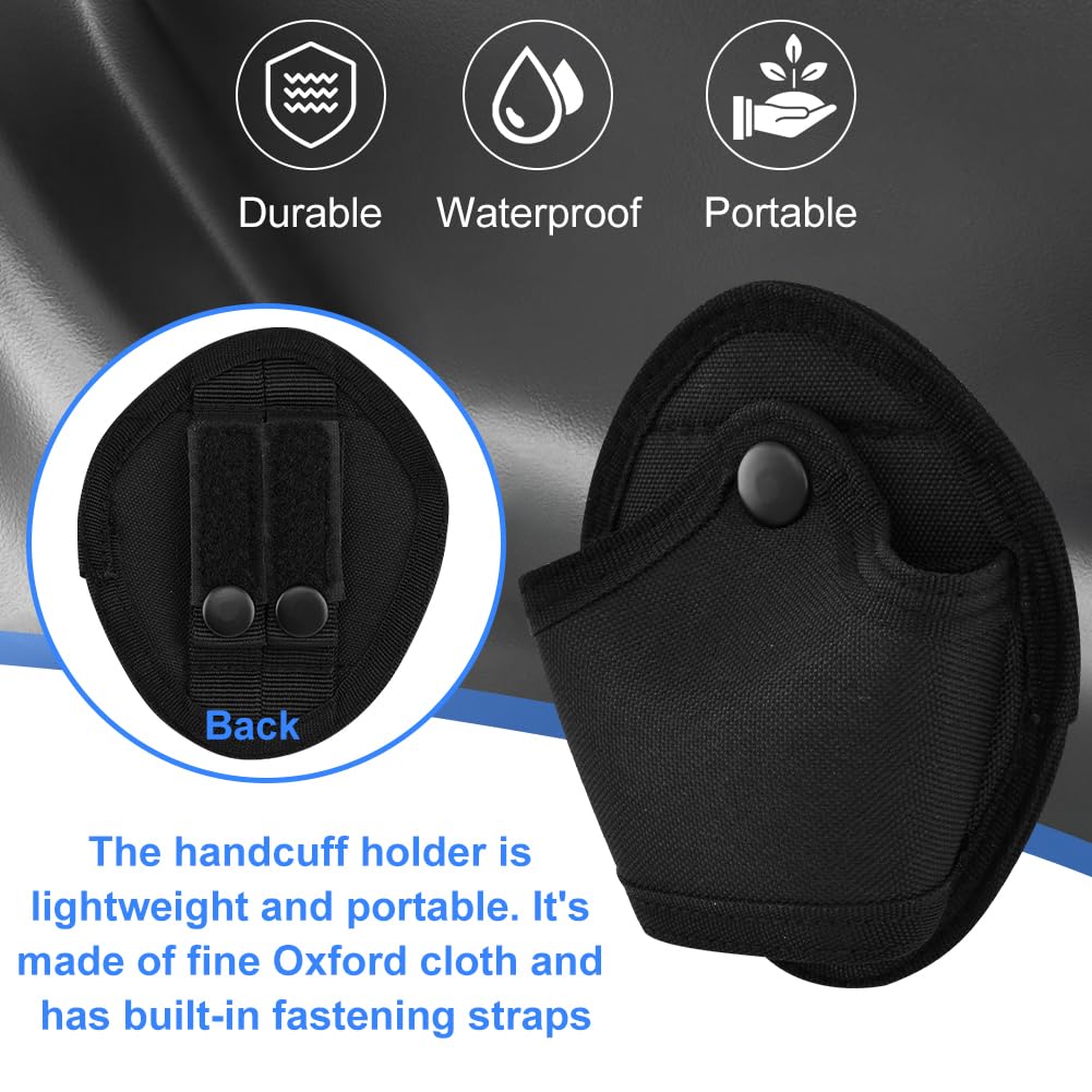 Многофункциональная тактическая сумка-держатель для наручников Полицейская Универсальный чехол-подсумок для наручников с быстрым доступом Поясной карман Охотничье тактическое снаряжение