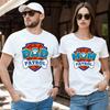 Paws Patrols Adult Dad Mom Tshirt Tops Unisex Unisex Summer Parentchild Clothing Tee Family Clothes Cartoon Anime Birthday Gifts