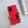 Чехол для Samsung Galaxy S10 Lite на Samsung Note 10 Lite S 10 Lite Чехол Простой Однотонный Матовый Мягкий Силиконовый Задняя Крышка Чехлы для Телефона