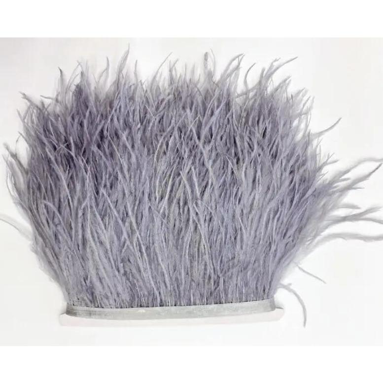 Feather5m Ostrich Hair Fringe Feather Trims Stage Costume Accessories Manufacturers