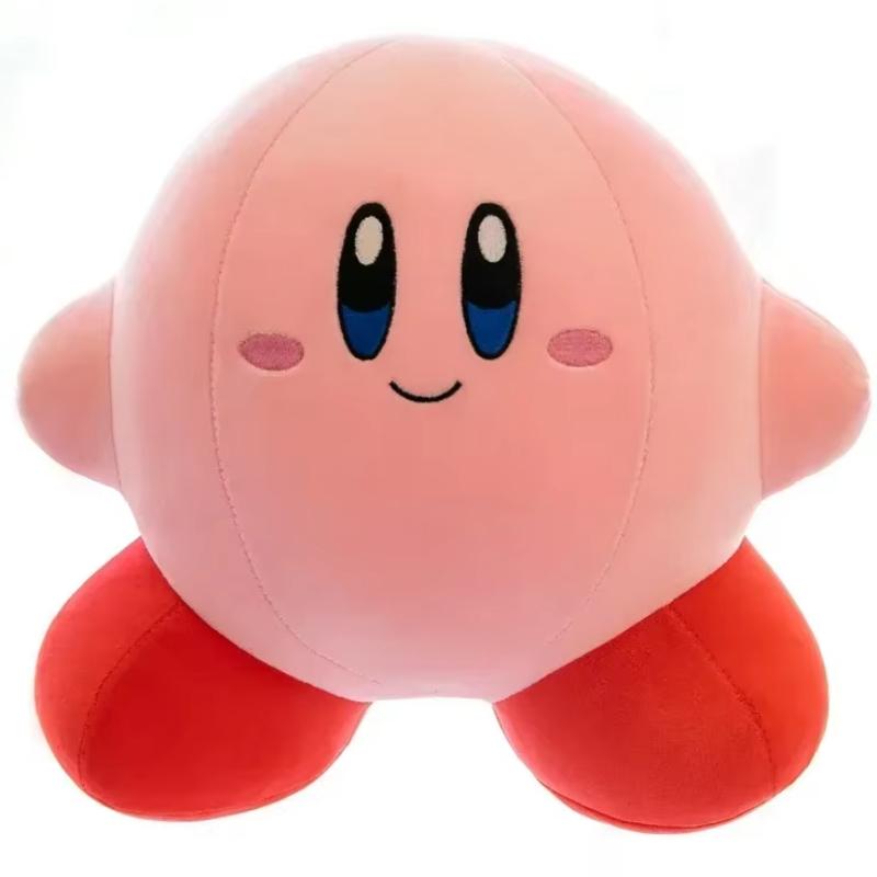50cm Big Size Kirby Anime Plush Stuffed Doll Pink Plushies Pillow Room Decorated with Kawaii Peluche Children's Holiday Gifts