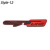 Автомобиль GT LINE Styling Metal Car Badge Rear Emblem tail наклейка для 206 208 308 307 207 208 3008 407 508 2008 RCZ Rio K3 K5