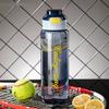 PP 1000ml Sports Water Bottle Large Capacity Outdoor Sports Kettle Colorful Plastic Cup  School
