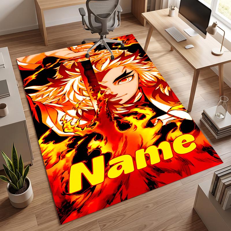 Kyojuro (19) Personalized name Office Carpet Stylish Decor for Living Room Bedroom Kitchen