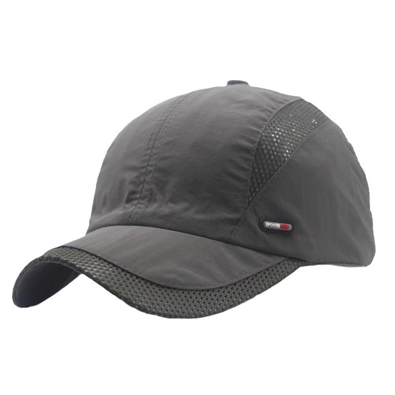 Summer outdoor quick-drying sports sunscreen baseball hat men's breathable sunshade sun net hat tide cap thin