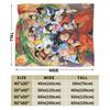 Фланелевое одеяло из аниме DBZ, модный плед с Гоку для кровати, дивана, диванчика 150*125 см, кусок ковра,