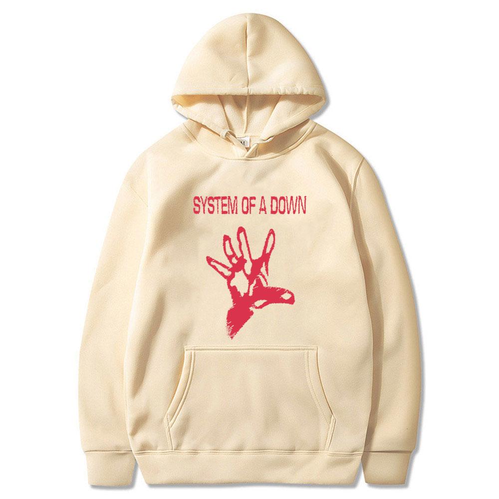 Худи с принтом обложки альбома System of A Down, мужская мода, популярная уличная одежда, мужские женские худи в стиле альтернативного металла