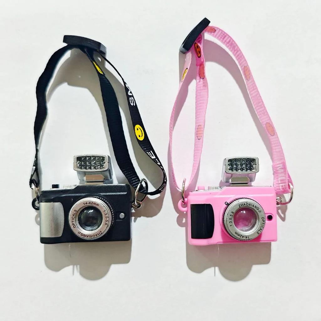 Miniature Doll Simulation Toys Camera Cute Decoration For Dollhouse Decoration Labubu Accessories Gift For Girl