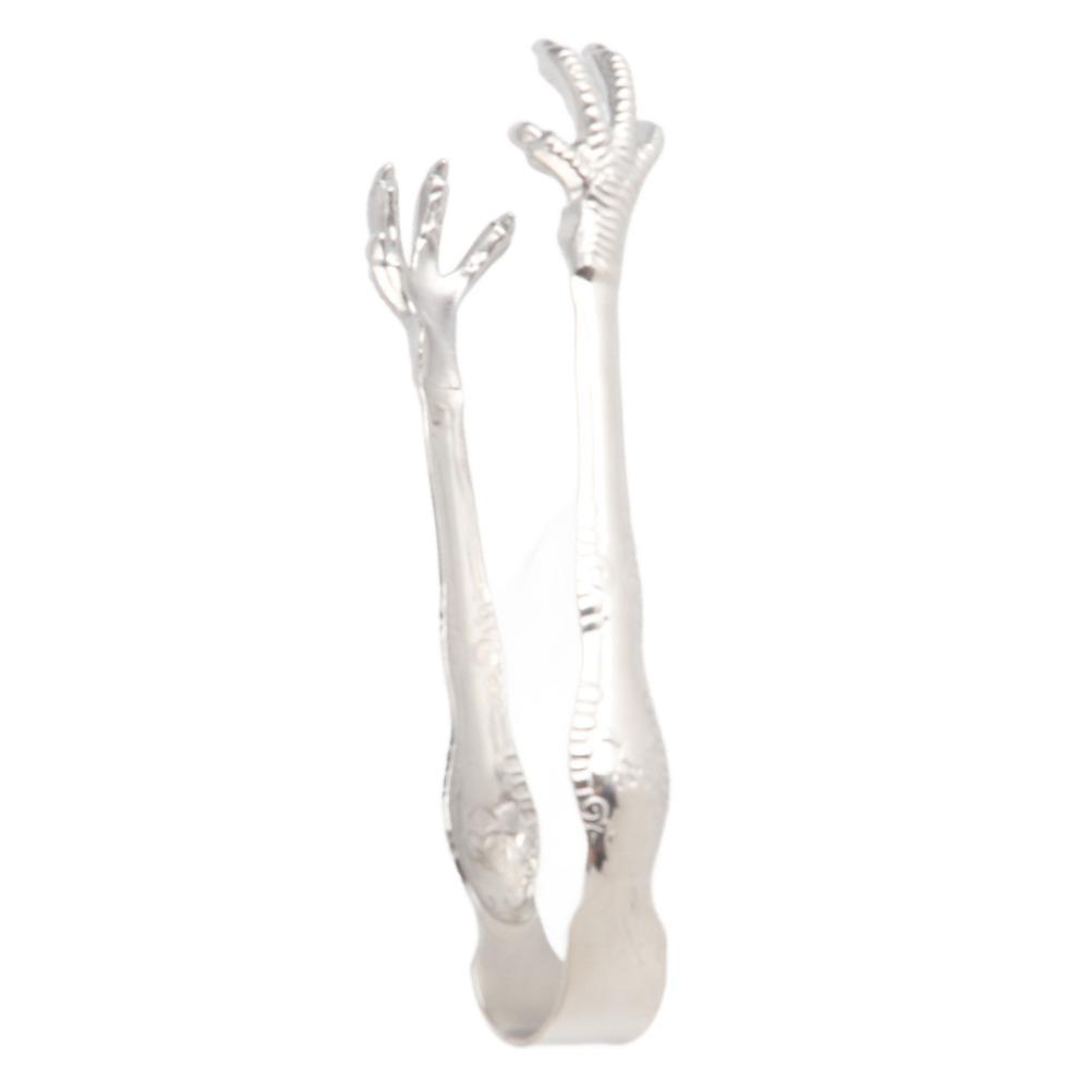 Stainless Steel Ice Tongs Food Grade Serving Clip Kitchen Tools Chicken Feet Tongs Grilling