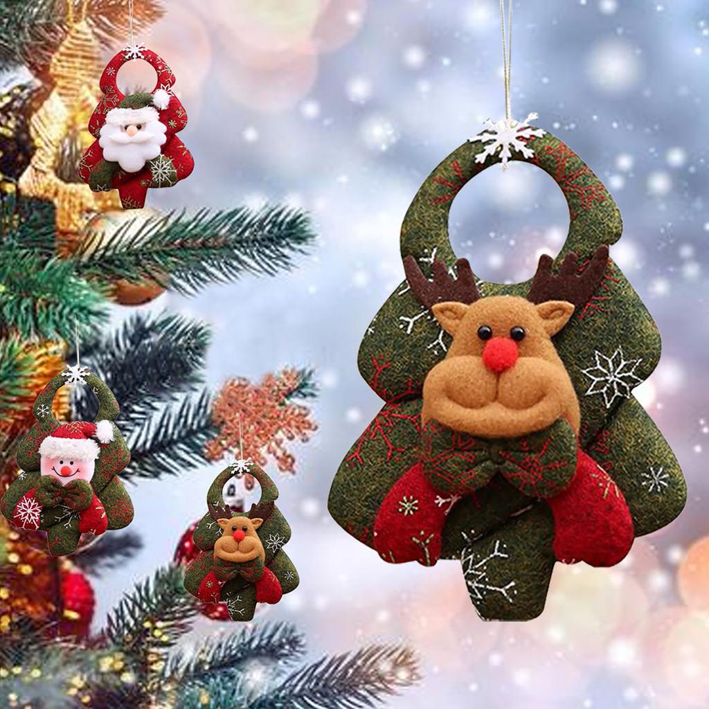 Рождественские куклы, выдвижные игрушки Санта-Клауса, снеговика, лося, рождественские фигурки, рождественский подарок для ребенка, красное украшение на рождественскую елку