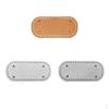 Leather DIY Bags Bottom Mat Pad Insert Replacement White Brown Silver