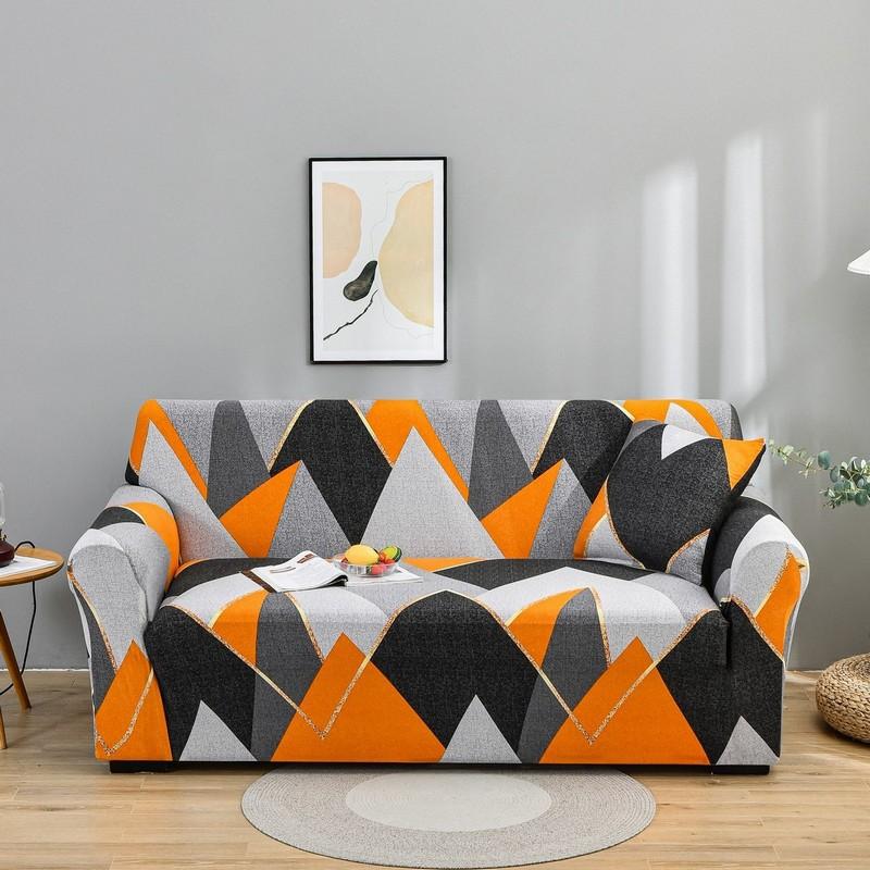 New Geometric Printed Sofa Covers for Living Room,couch Cover ,home Decoration,sofa Protector for Kids and Pets,easy Wash