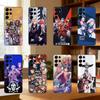 Чехол для телефона H-Hypnosis Mic для Samsung S25,24,21,22,23,30,Ultra,20,Plus,Fe,Lite,Note Мягкий черный чехол