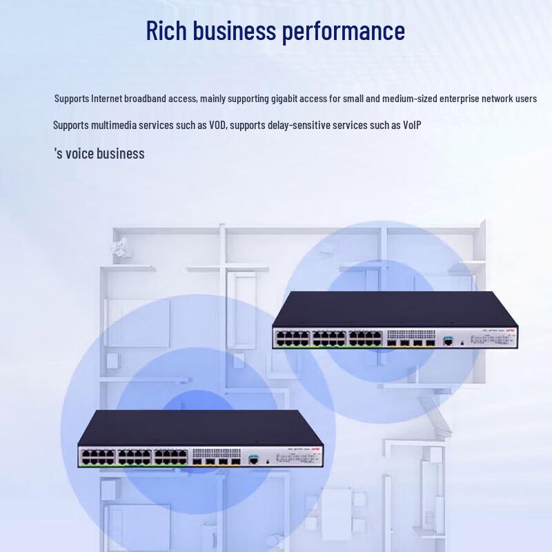 H3C S5130V2-28S-HPWR-LI L3 Managed 28-Port PoE+ Network Switch