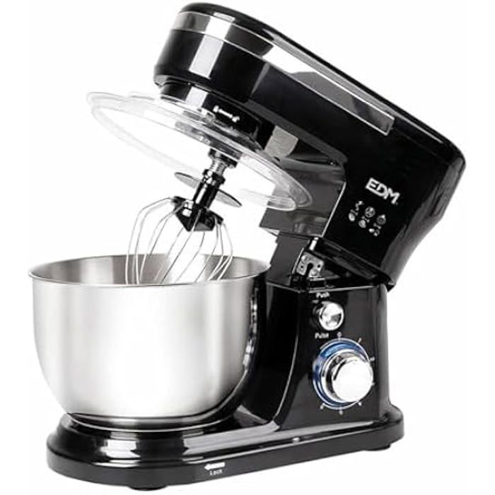 Mixeur Pétrisseur - EDM - 07792 - 1000 W - 4 L - Noir