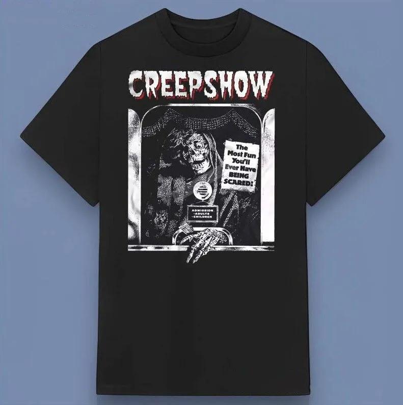 Unisex Short Sleeve Crew Neck Cotton T Shirt Creepshow 1982 Horror Movie