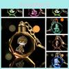 Elegant Genshin Impact Crystal Keychain With Stunning Led Colorful Light For All Occasions