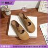 Yuanlitong повседневные бокен туфли женские сумка голова полушлепки Мюли 2025 корейская версия платформа с перекрестными ремешками повседневные туфли женские