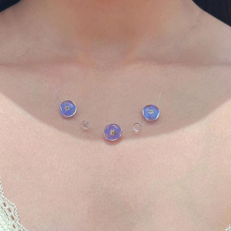 New Fashion Minimalist Transparent Crystal Dewdrop Earrings Niche High-End Unique And Versatile Clavicle Chain