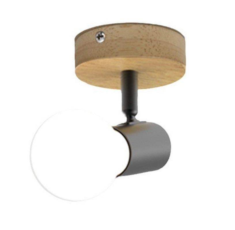 Регулируемый угол трековый светильник спальня E27 гостиная многоламповый точечный светильник точечный светильник в стиле лофт ретро лампы светодиодное освещение магазинное освещение