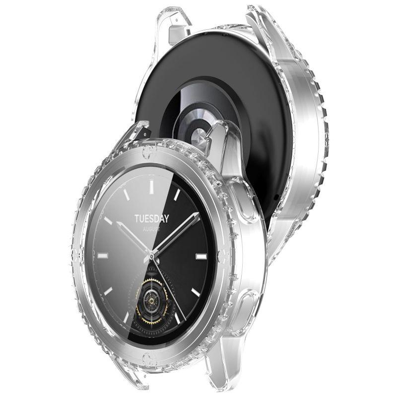 Защитный чехол для Xiaomi Watch S3 Shell Cover Закаленное стекло Пленка и жесткий ПК для Mi Watch S3 Защитная пленка для экрана Аксессуары