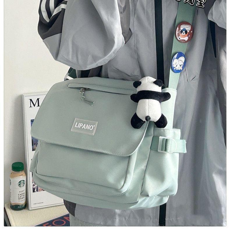 Повседневная студенческая сумка-мессенджер большой вместимости - в японском стиле, в корейском стиле
