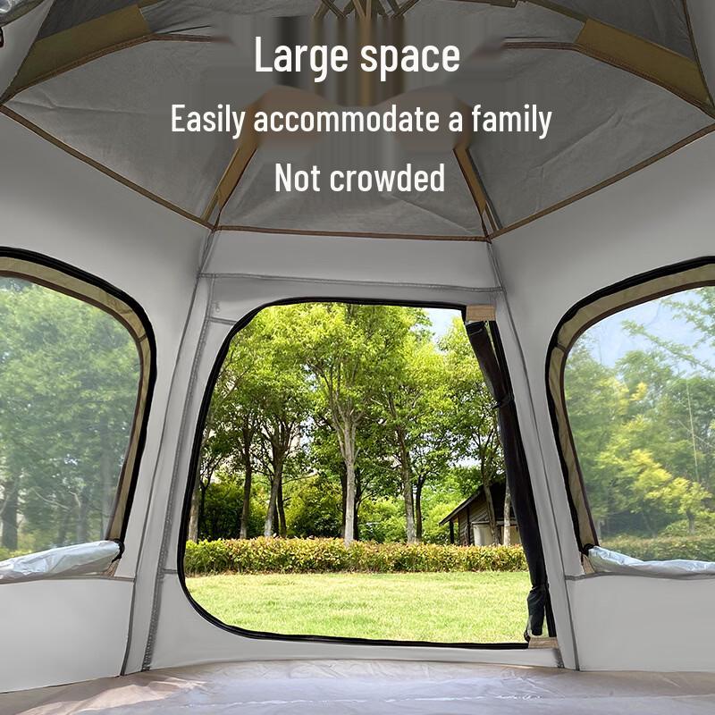 ZISIZ Outdoor Camping Tent & Canopy Set
