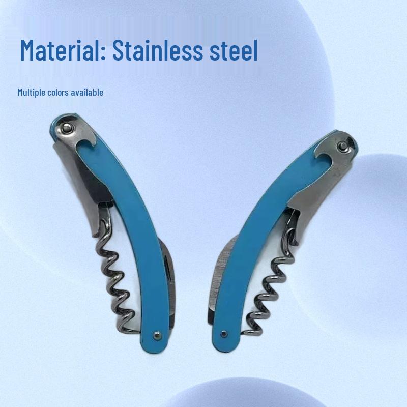 Multi-functional Shrimp Head Corkscrew & Bottle Opener for Wine and Cans