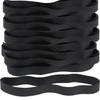 AMUU Rubber Band Black 18cm Rubber Band 20 Pack Big Long Wide Black Packaged For Fixing #107 Hooking, Binding, Organizing,