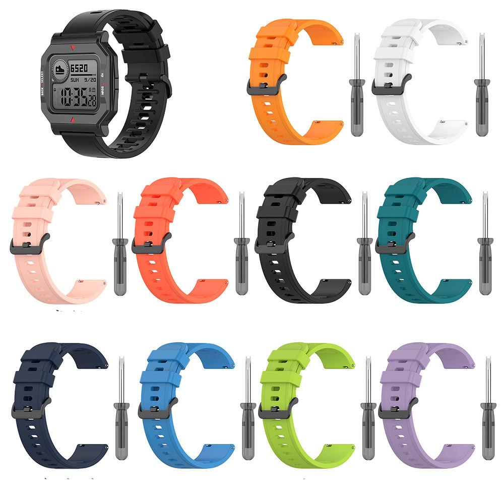 Силиконовый ремешок для Huami Amazfit Neo / GTS 2e / GTS 2 Mini браслет 20 мм ремешок для часов для Amazfit GTS 2