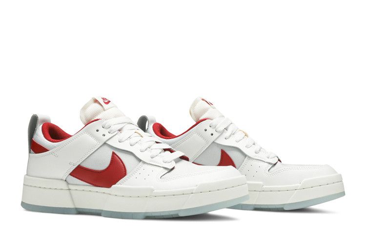Women's Sneakers Nike Dunk Low Disrupt Gym Red (Women's) Summit White/Gym Red-Summit White