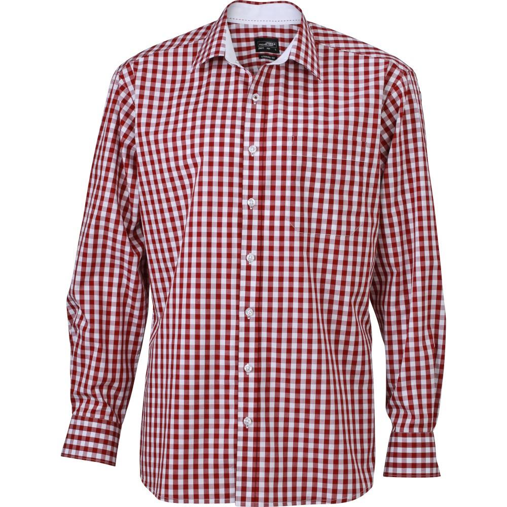 James and Nicholson Mens Checked Shirt