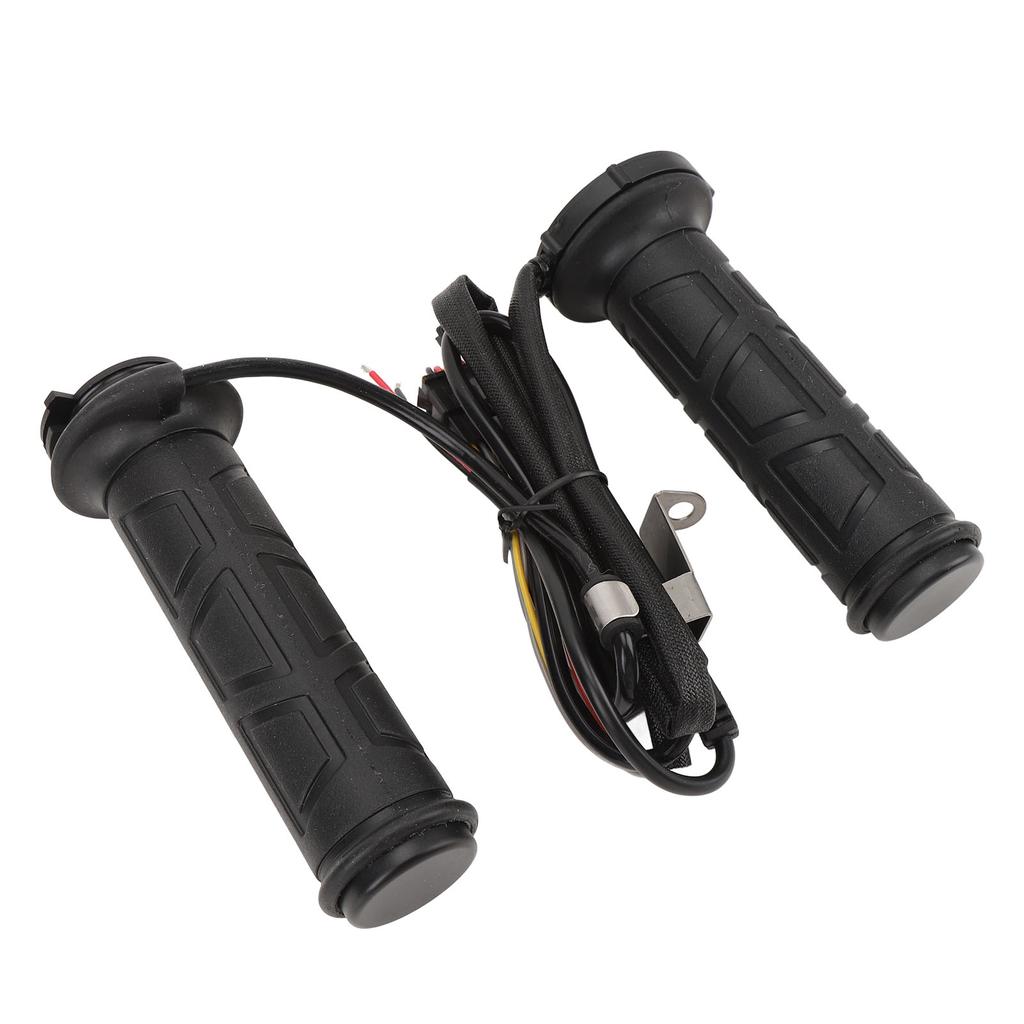 Рукоятки руля мотоцикла с подогревом, водонепроницаемые, DC12V, резиновые, электрические, с регулировкой