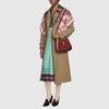 Gucci Повседневные длинные юбки Женская синяя юбка средней длины плиссированная 409370-ZAGNA-4559