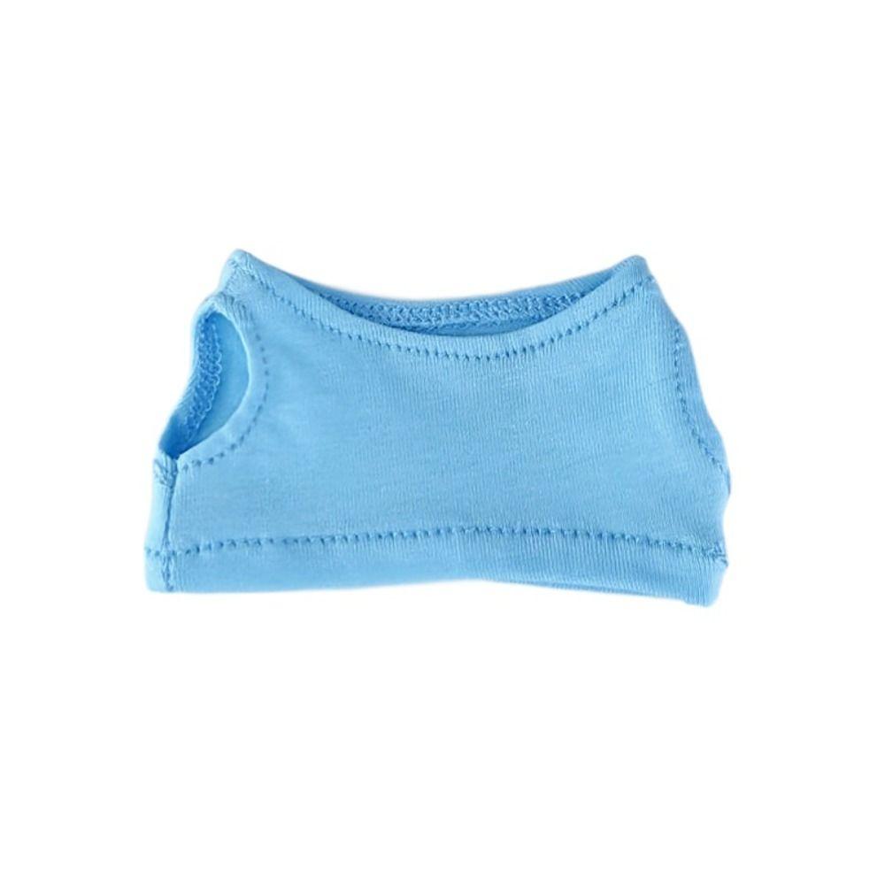 Одежда для кукол своими руками 10 см безрукавка футболка подарочная кукольный жилет хлопковая мягкая кукла