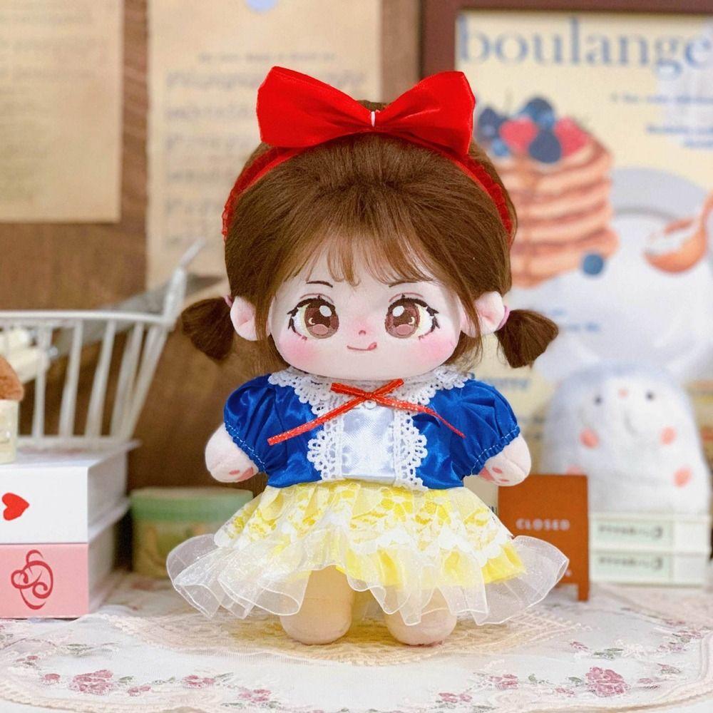 With Cartoon Headband Accessories Doll Lovely Clothes For 20cm Cotton Doll/EXO Idol Dolls