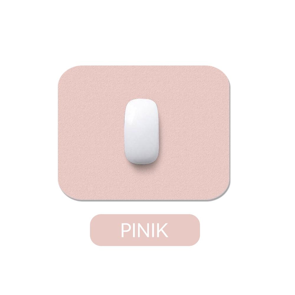 Офисный коврик для мыши небольшого размера, красочный двухсторонний водонепроницаемый защитный коврик для рабочего стола, нескользящий коврик для мыши из искусственной кожи для портативных ПК