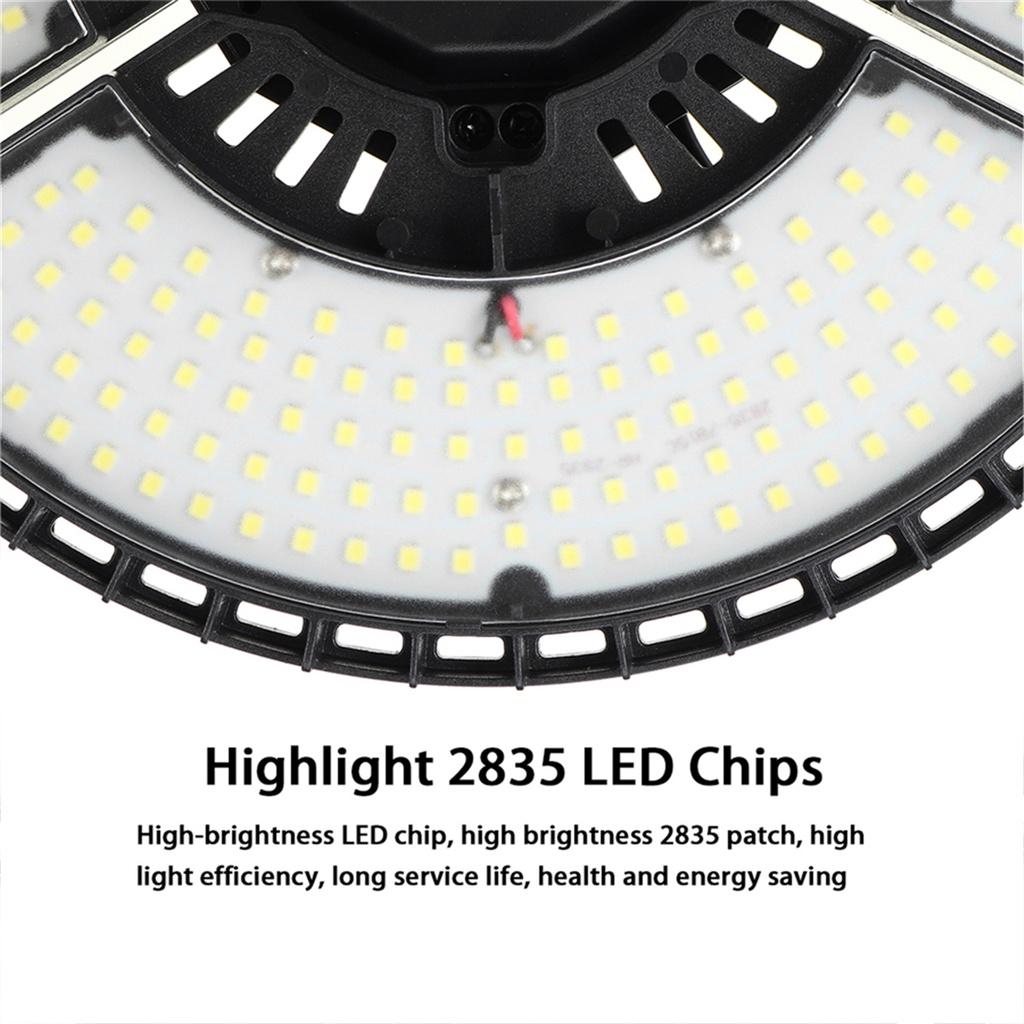 300W/200W 13500LM 315LED Foldable UFO LED High Bay Lights LED Garage Light Industrial Lighting Warehouse Led High Bay Lamps
