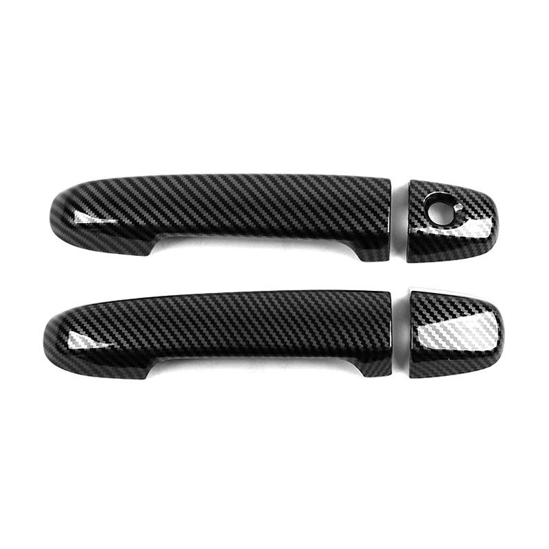 Декоративные наклейки на дверные ручки для Toyota Camry 2012-2017