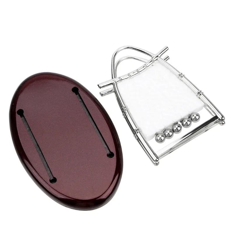 Колыбель Ньютона Стальной Балансирующий Шар Настольное Украшение Вращающийся Вечный Двигатель Физическая Наука Маятник Игрушка Ремесло Домашний Декор