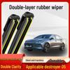 Destroyer 05 Silent Boneless Wiper - Double Layer Rubber Strip, 2022 Model