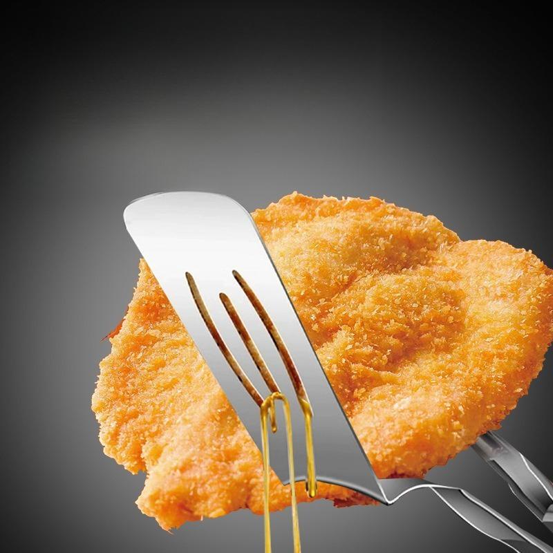 BEPAN Fried Fish Shovel Clip Stainless Steel Flip Fish Fried Fish Artifact Multifunctional Steak Pancake Clip Kitchen Tools