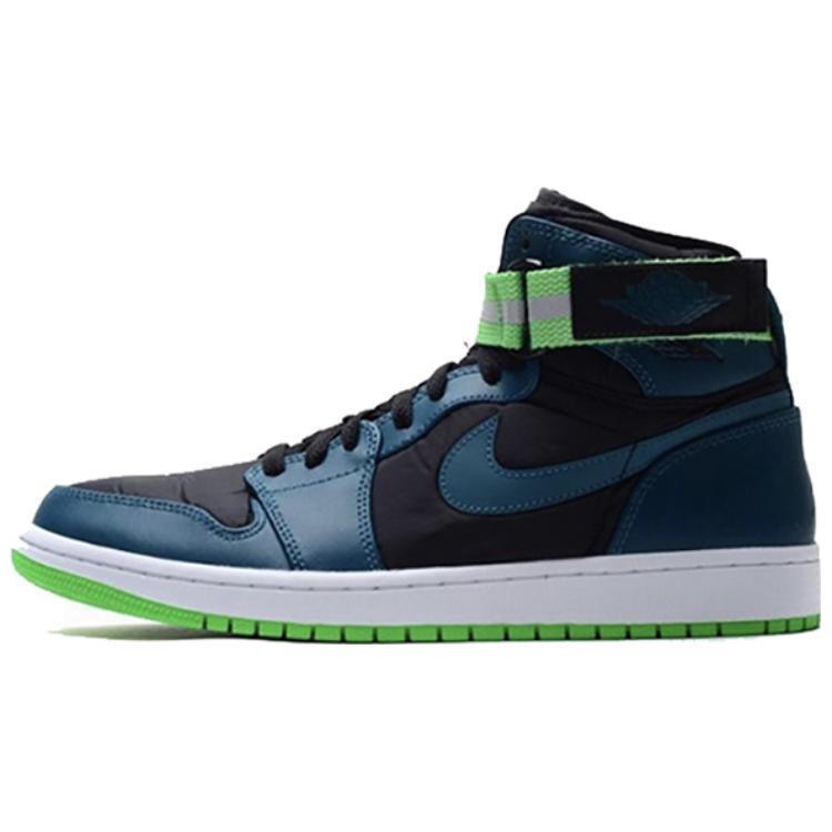 Jordan 1 Высокий ремешок Черный Бирюзовый 342132-013