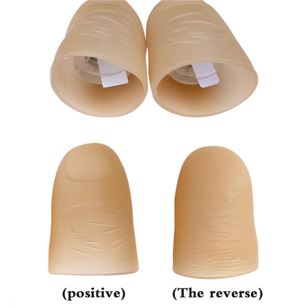 Светодиодный свет Фантастические инструменты для розыгрышей Мини-лампа Подсветка для больших пальцев Красочные лампы для выступлений Яркость Изолирующая бумага Трюк Реквизит