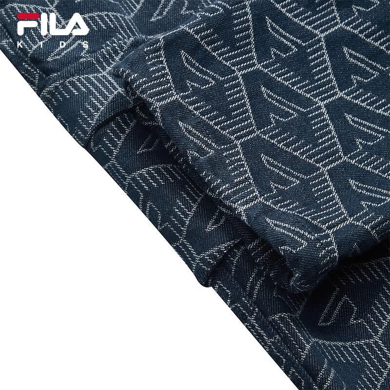 Fila Детские плетеные длинные брюки Осень 2026
